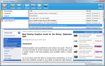 FeedAgent screenshot