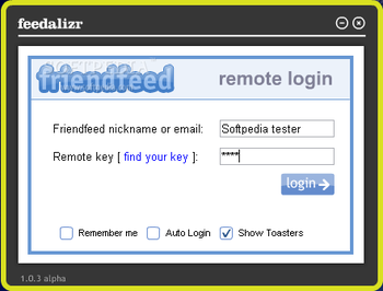 Feedalizr screenshot