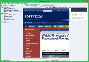 FeedDemon Pro screenshot 2