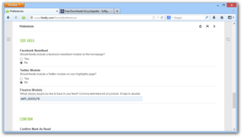 Feedly for Firefox screenshot 10