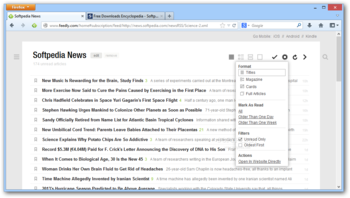 Feedly for Firefox screenshot 3