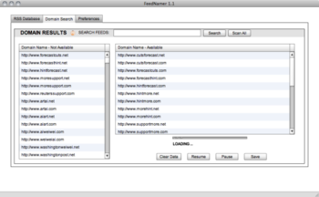 Feednamer screenshot