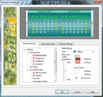 Femta: Ovulation Calendar screenshot 9