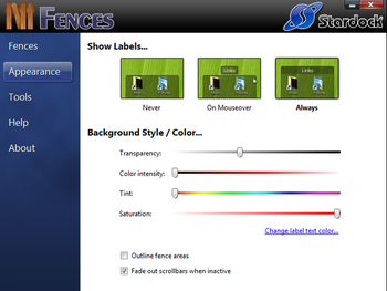 Fences screenshot 2
