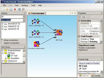 Ferda Data Miner  screenshot
