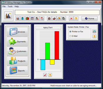 FF Billing Manager Pro Deluxe screenshot