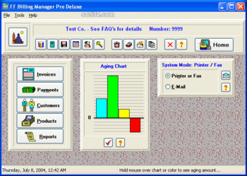 FF Billing Manager Pro Deluxe screenshot 3