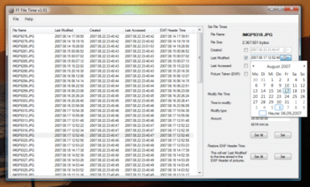 FF File Time screenshot