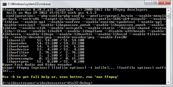 FFmpeg Special Build screenshot