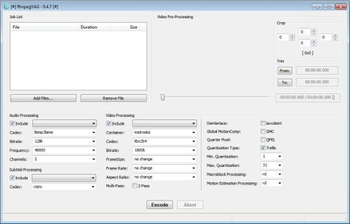 FFmpegYAG screenshot