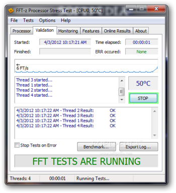 FFT-z Portable screenshot 2