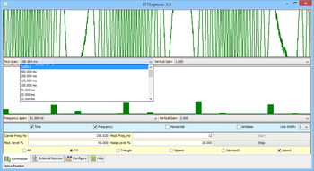 FFTExplorer screenshot