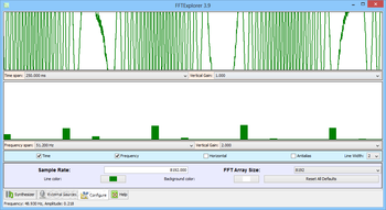 FFTExplorer screenshot 3