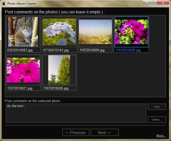 FG Photo Album Creator screenshot