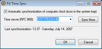 FG Time Sync screenshot
