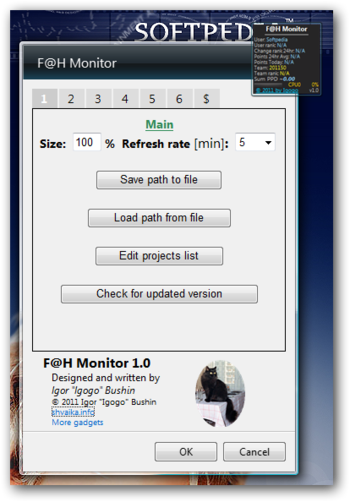 F@HMonitor screenshot 2
