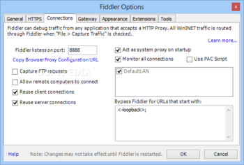 Fiddler Web Debugger screenshot 9