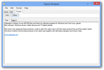 Figerty Notepad screenshot 3