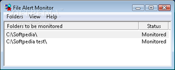 File Alert Monitor screenshot