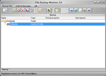 File Backup Watcher (Free Edition) screenshot
