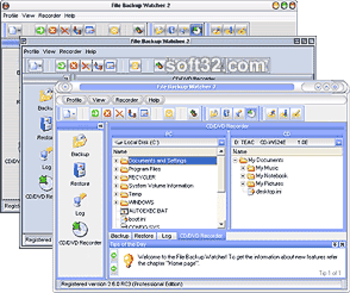 File Backup Watcher Professional screenshot 2