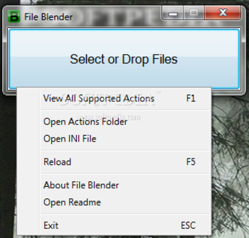 File Blender screenshot