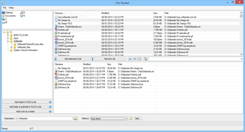 File Bucket screenshot