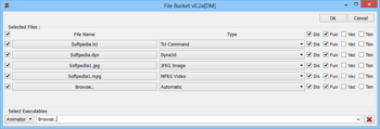 File Bucket screenshot