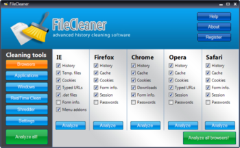 File Cleaner screenshot