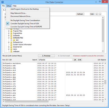 File Date Corrector screenshot 3