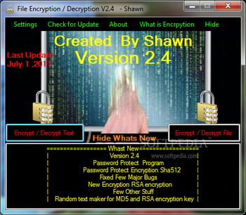 File Encryption / Decryption screenshot