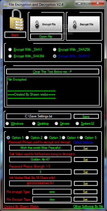 File Encryption / Decryption screenshot 3