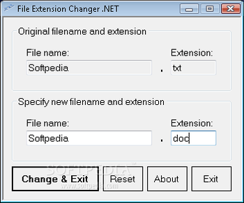 File Extension Changer .NET screenshot 2