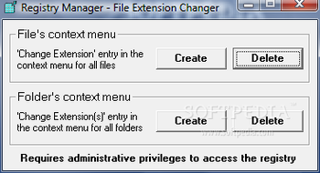 File Extension Changer Portable screenshot 2