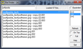 File Finder screenshot
