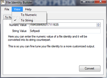 File Identity Builder screenshot 3