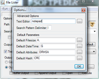 File Lister screenshot 2