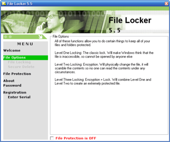 File Locker screenshot 2