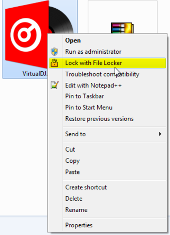 File Locker screenshot 2