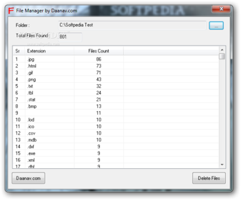 File Manager screenshot