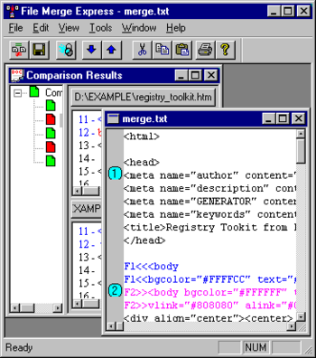 File Merge Express screenshot