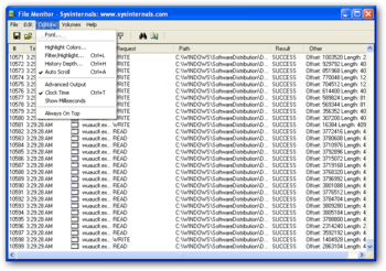 File Monitor (formerly Filemon) screenshot 2