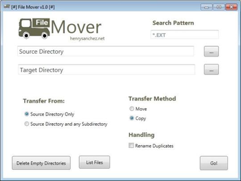 File Mover Portable screenshot
