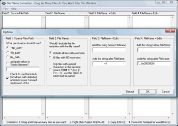 File Name Converter screenshot 2