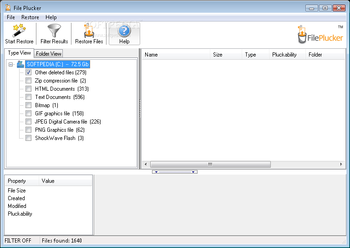 File Plucker screenshot