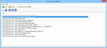 File Processor System screenshot