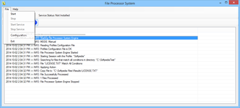 File Processor System screenshot 2
