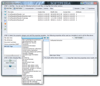 File Property Edit Free screenshot 3