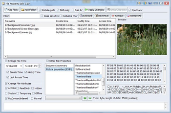 File Property Edit Pro screenshot