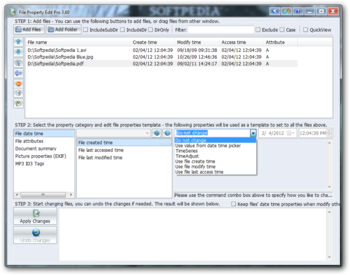 File Property Edit Pro screenshot